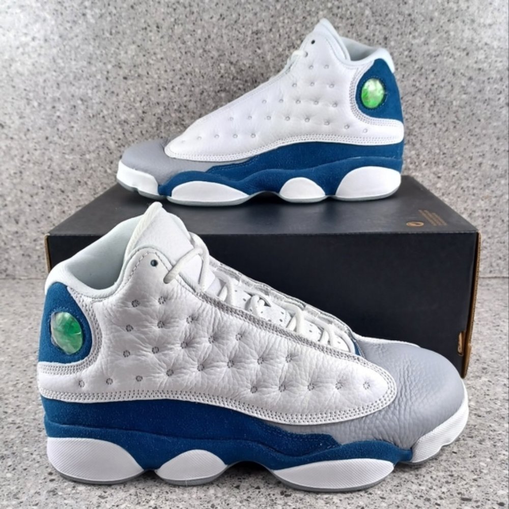 Nike Air Jordan 13 Retro French Blue Sneakers 7Y Women's 8.5 Shoes